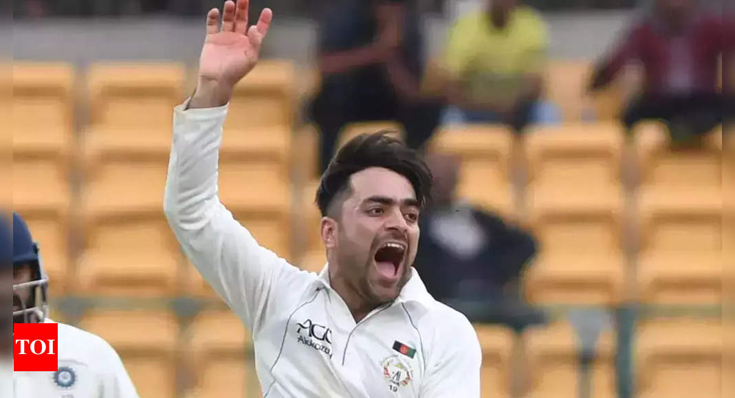 Rashid Khan to miss Afghanistan’s one-off Test against New Zealand due to back injury – The Times of India