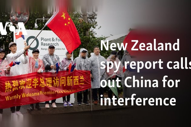 New Zealand spy report calls out China for interference – Miami County Republic